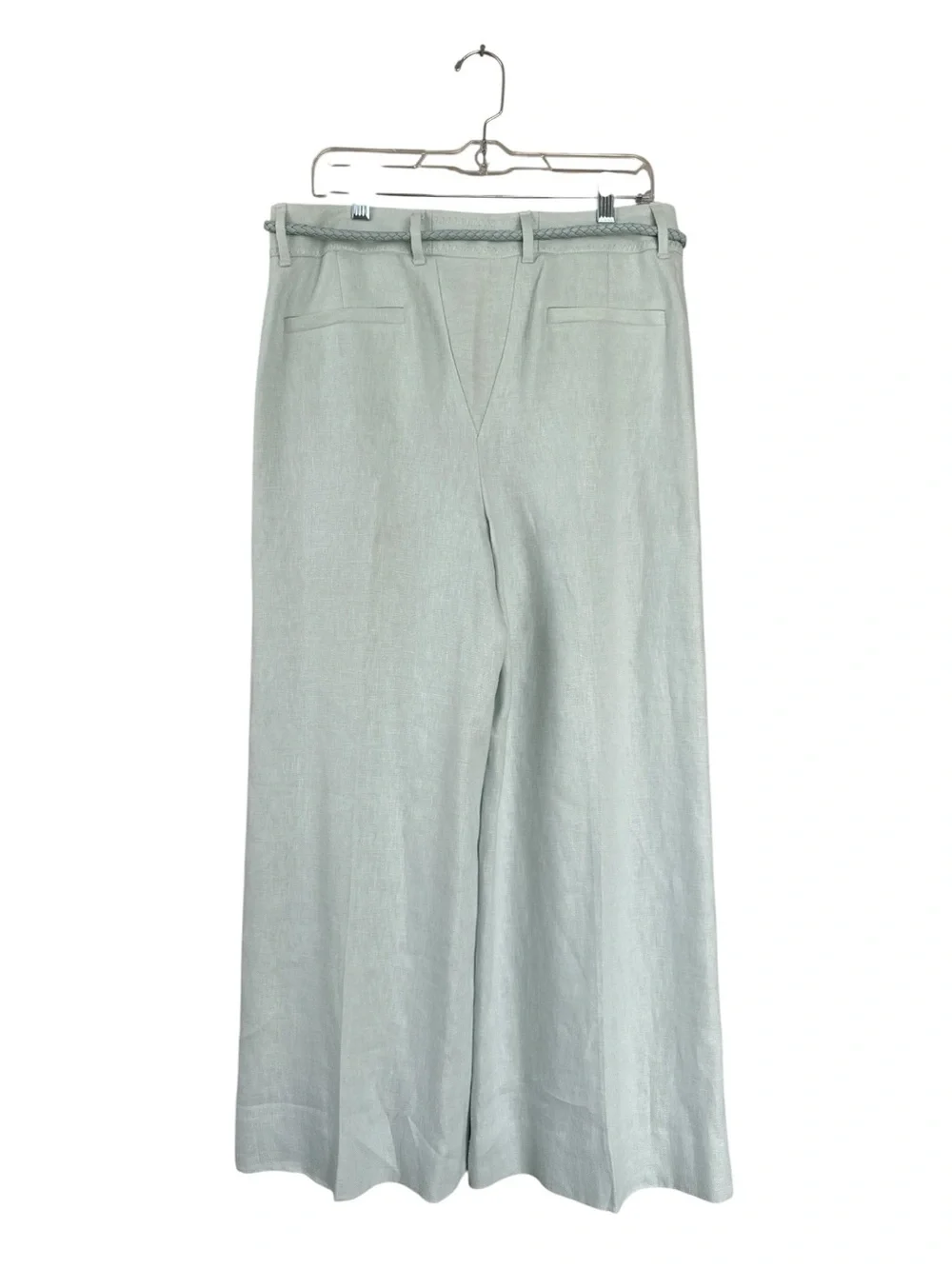 Zimmermann Natura Linen Pant Mint Size 2 (Size 12)Wide Leg Trousers Spring 2024